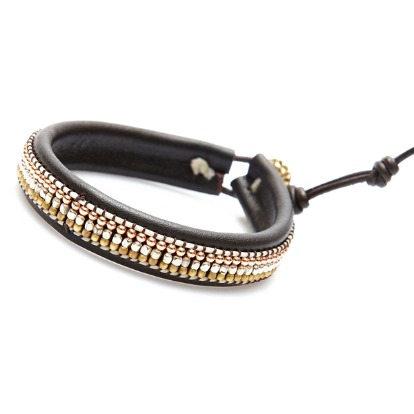nakamol-bracelet-simple-perles-or-bronze-argent-cuir-noirBLX3047-GDSVCP-BN