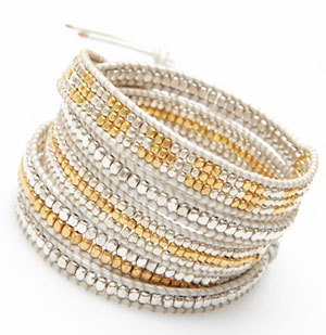 nakamol-bracelet-wrap-perles-or-et-argent-cuir-argent-CBX3063-GDSV