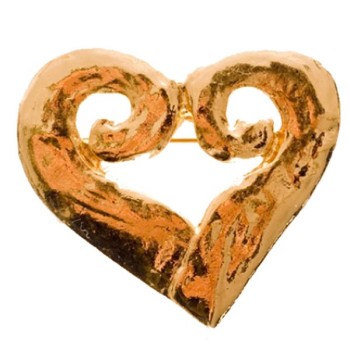 broche vintage yves saint laurent