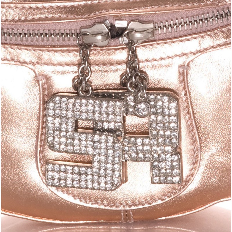 Sonia Rykiel Nevada Messenger Bag in Vintage Pink leather