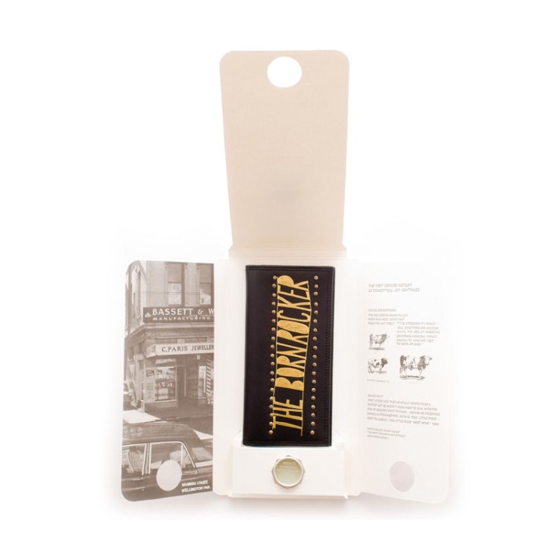 Portefeuille cuir noir Paris House