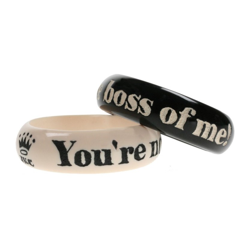 jessica jagan cushman Bracelet - You're not the boss of me