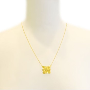 Gold plated necklace