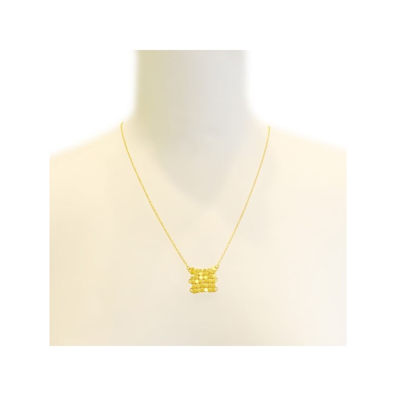 Gold plated necklace