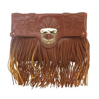 pochette vintage cuir alexander mc queen