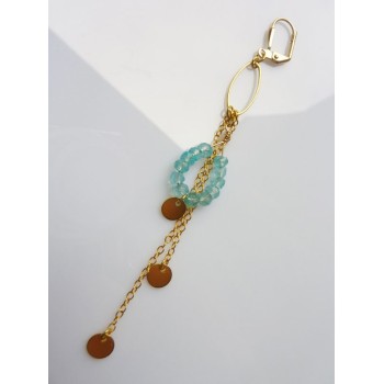 Boucles d'oreilles Apatite