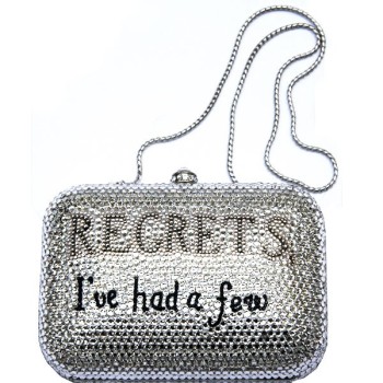 Minaudière strass cristal