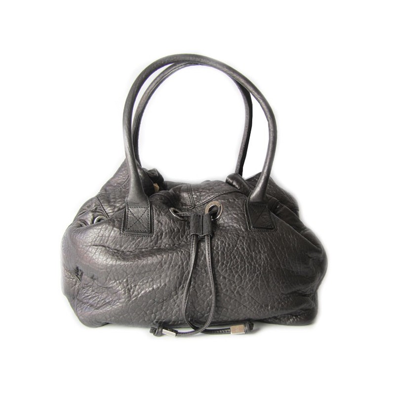 Sonia Rykiel - Sac New Margot cui métallisé gris