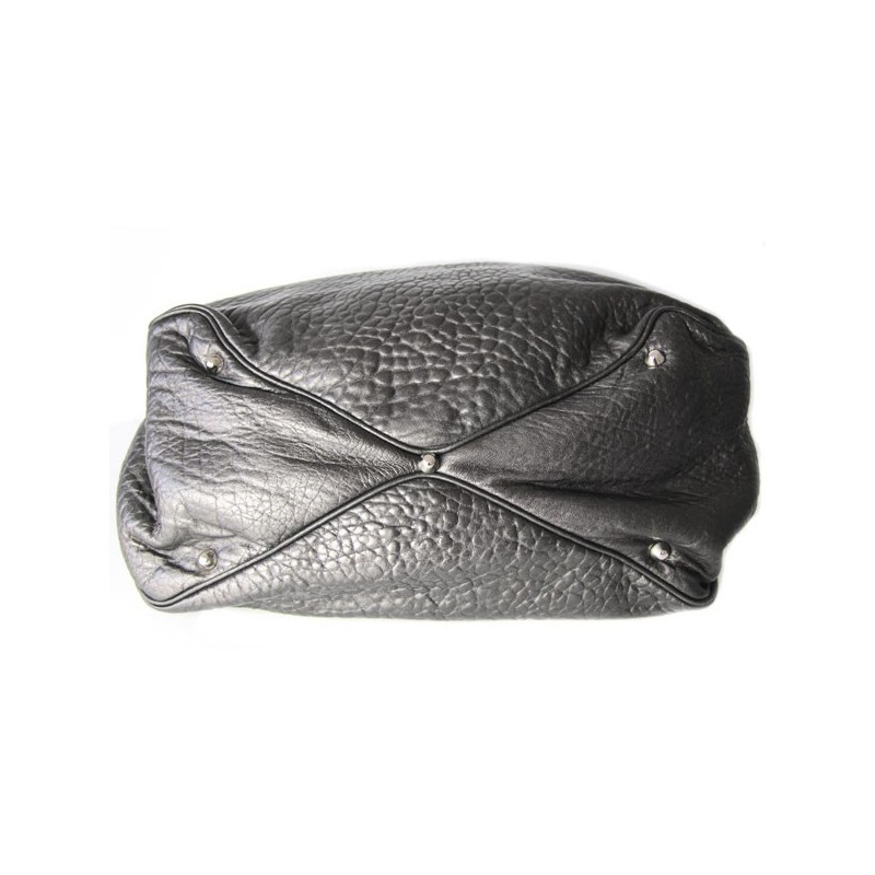 Sonia Rykiel - Sac New Margot cui métallisé gris