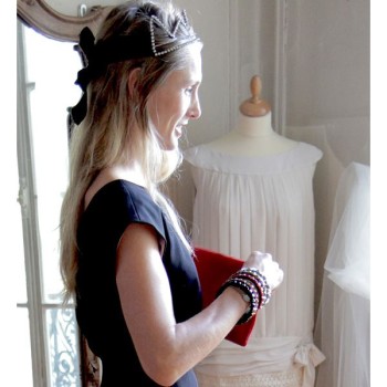 Sonia Rykiel vintage headpiece – Runway prototype, One of a kind