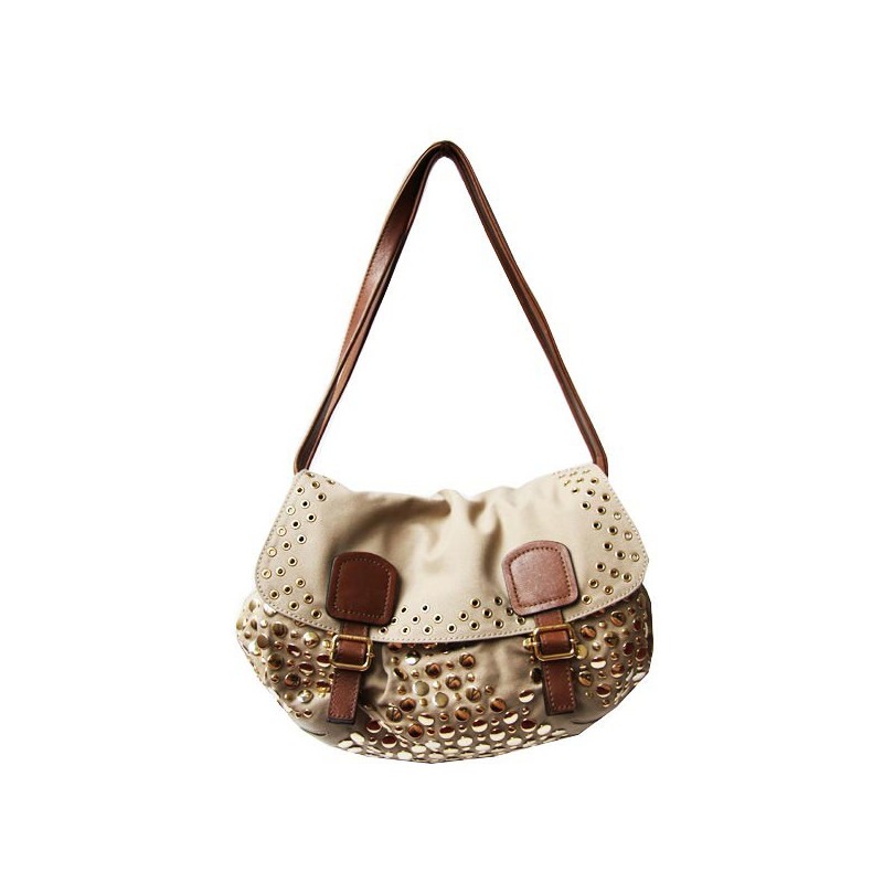 Sonia Rykiel Beige canvas shoulder