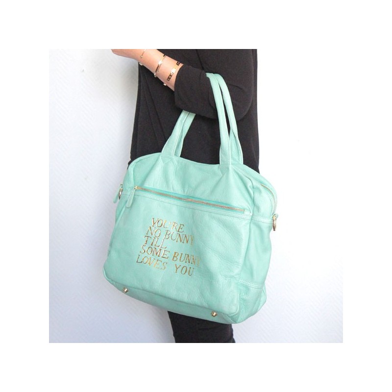 week end bag de Paris House en cuir