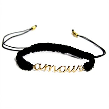 Bracelet \"Amour\" Or