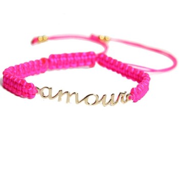 Bracelet \"Amour\" Or