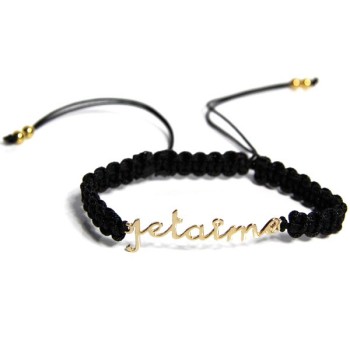 Bracelet "Je t'aime" Argent