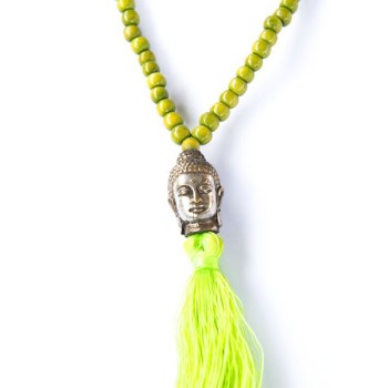 Collier Bouddha Vert