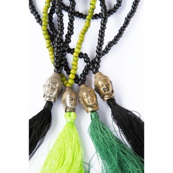 Collier Bouddha Vert