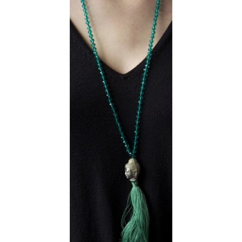 Collier Bouddha Vert