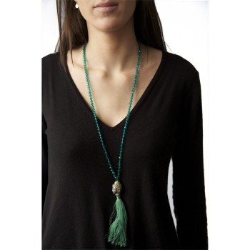 Collier Bouddha Vert