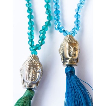 Collier Bouddha Vert