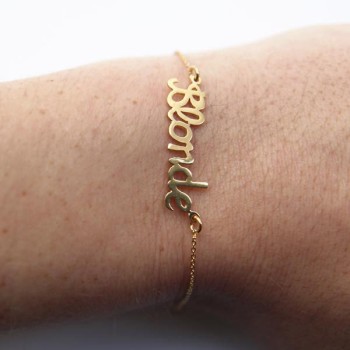 Bracelet Blonde Or