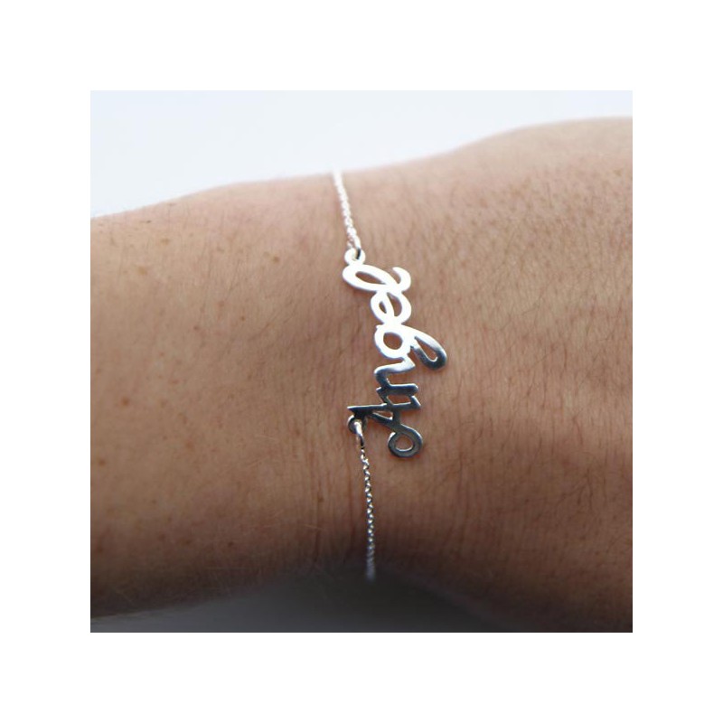 Bracelet "Angel" Argent made in france