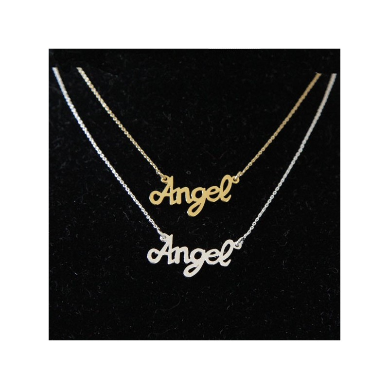 Angel gold necklaces