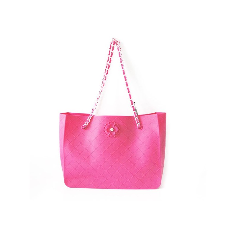 fuchsia Shopping bag