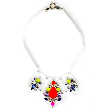 Collier Freshka strass et...
