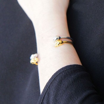 Lucas Jack London Bracelet Vanite Gold