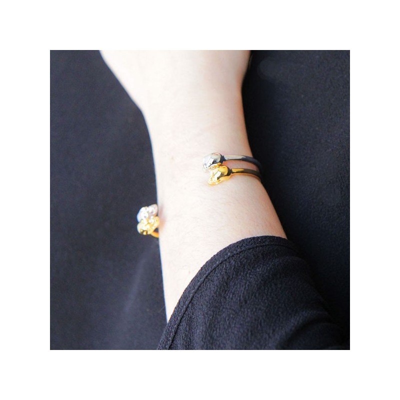 Lucas Jack London Bracelet Vanite Gold