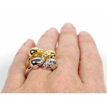 Lucas Jack London Vanity Gold Ring