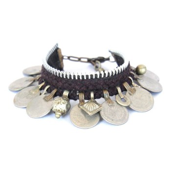 Brown Kuchi bracelet one of a kind handmade