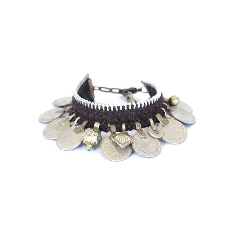 Brown Kuchi bracelet one of a kind handmade