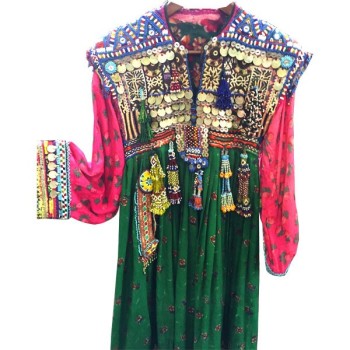 Red Kuchi ethnic handmade jewelry