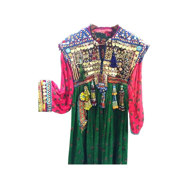 Red Kuchi ethnic handmade jewelry