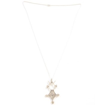 Pendentif Argenté ethnique