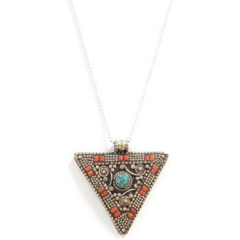 Pendentif Cornaline et...