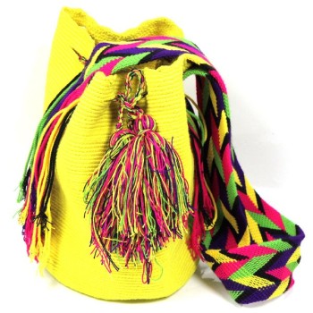 Yellow Mochila Bag