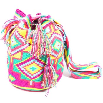 Multicolor Mochila bag