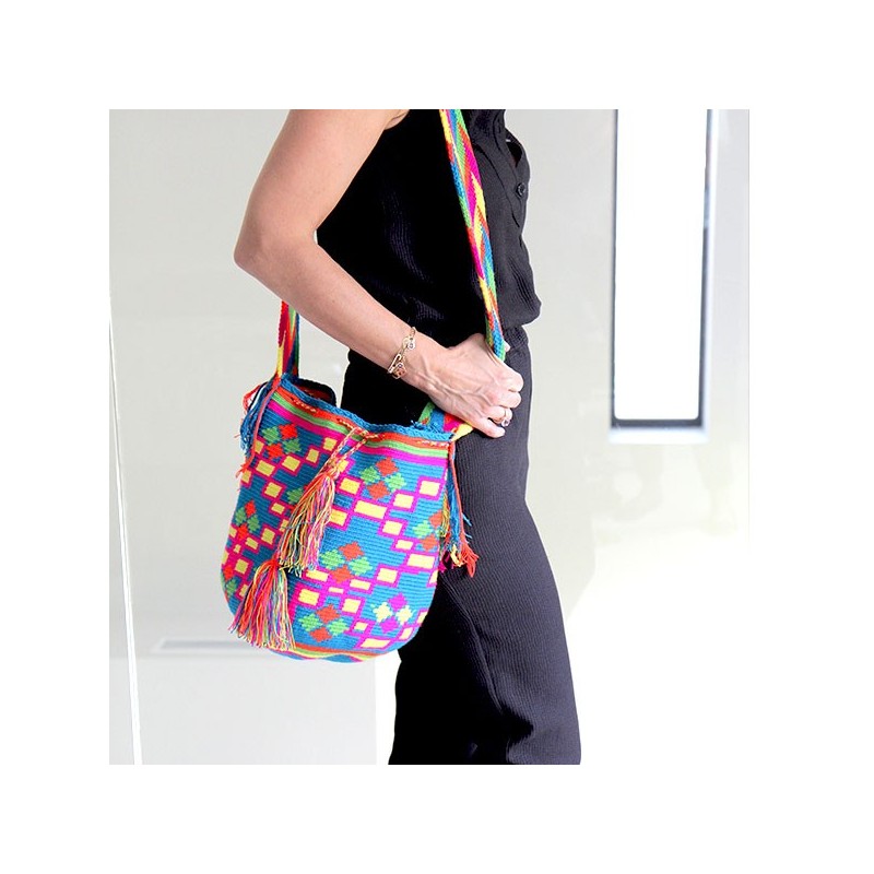 Sac Mochila Noir porté