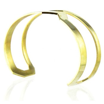 Manchette Géométrique Or