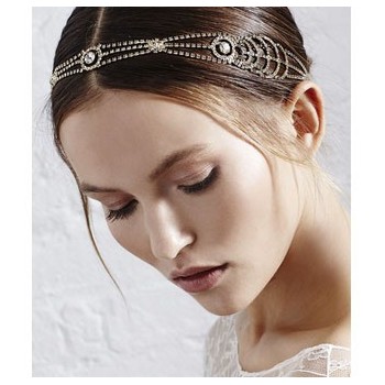 Bijou de tête - Headband Strass pour mariage