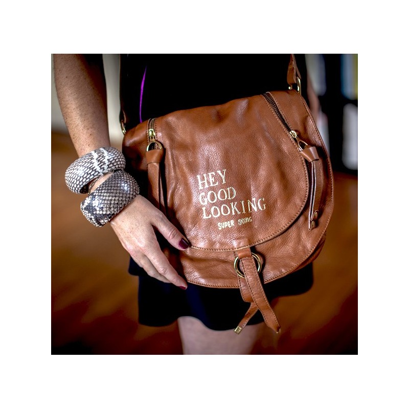 Paris House Besace Magnetic en cuir