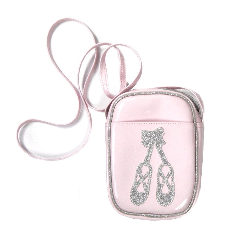 Anne Charlotte Goutal Kids pink danse vinyl bag