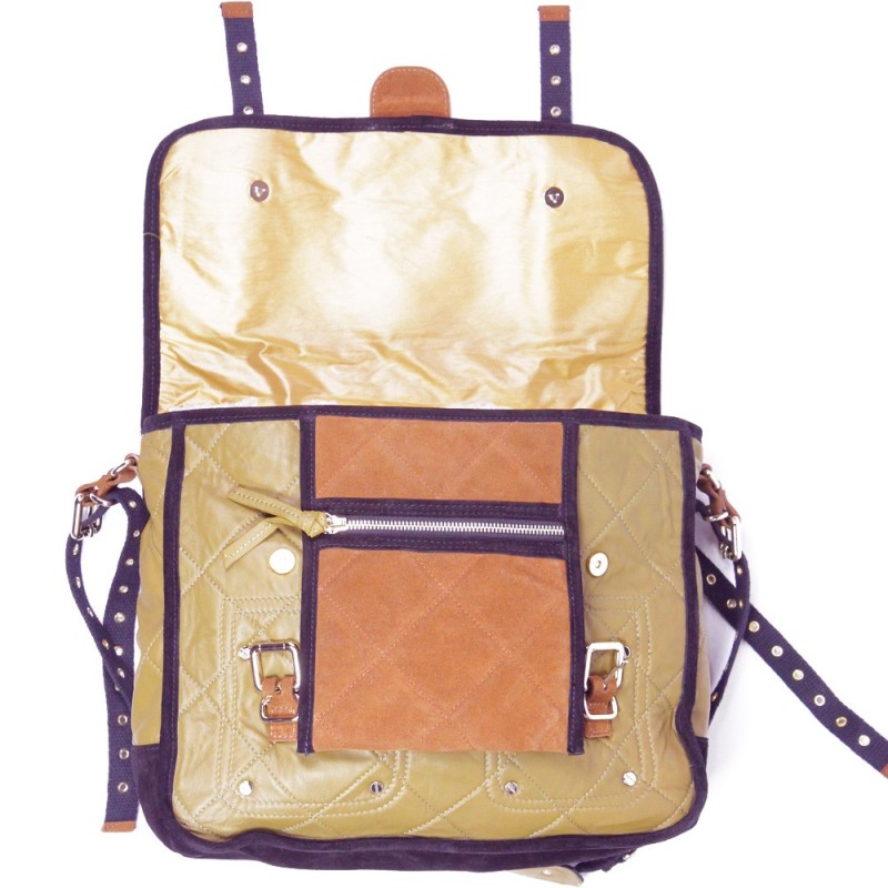 Sonia Rykiel - Besace en cuir matelassé seconde main