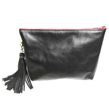 Pochette Saint-Germain noire et rouge 