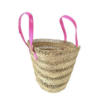 woven straw beach basket