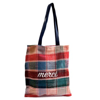 merci tote bag tissu recycle maud fourier