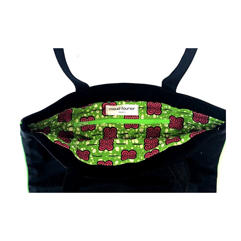 tote bag personnalisable initiale maud fourier